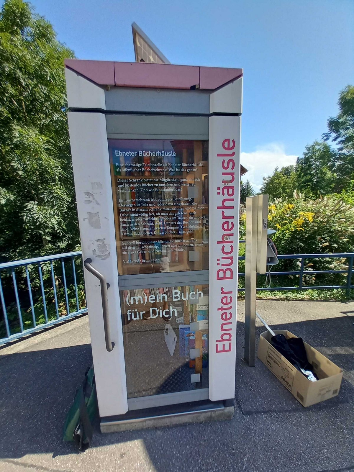 Öffentliches Bücherregal, Freiburg