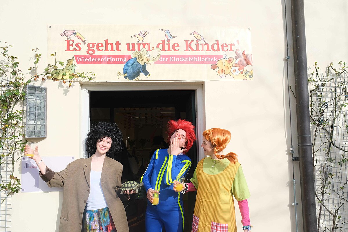 Es geht um die Kinder: Die Kinderbuchausleihe der Internationalen Jugendbibliothek in München wurde am 22. März 2024 feierlich wiedereröffnet. Foto: Internationale Jugendbibliothek