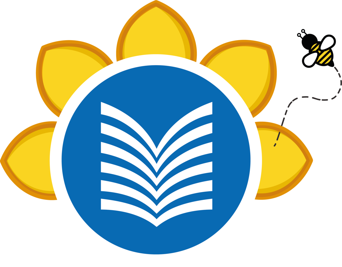 Das Logo der Saatgutbibliothek der Städtischen Bibliotheken in Dresden.